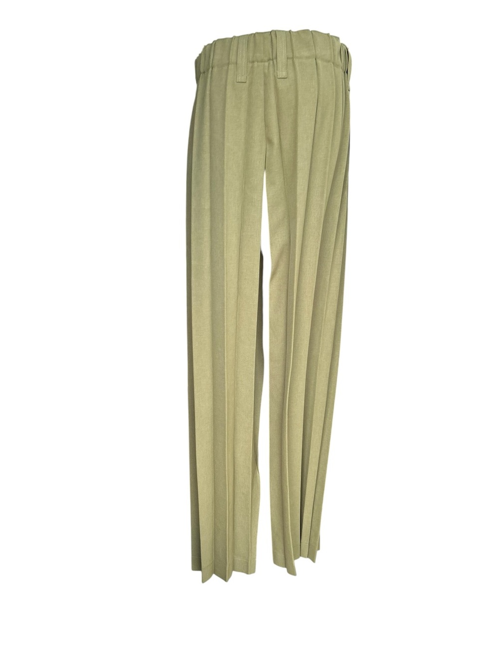 Men Homme Issey Miyake Green Khaki Edge Ensemble Trousers Size 3 - Picture 11 of 16